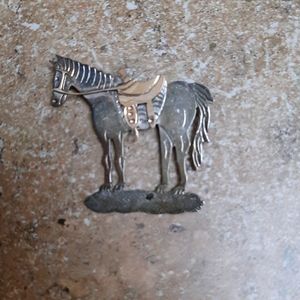 Sterling horse pin